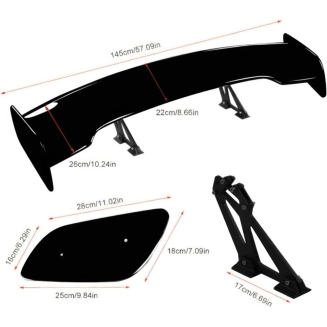 Universal GT Style Wing - Spoiler - Image 2